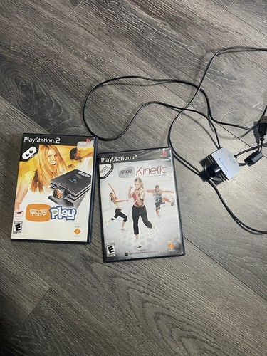 Ps2 eyetoy game bundle - bundle, kinetic
