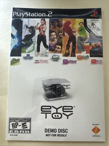 Eyetoy demo disc playstation - disc,