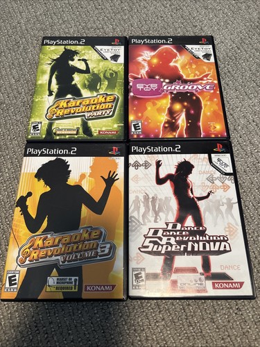 Ps2 lot games only karaoke - ps2,