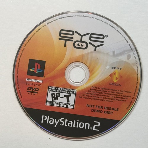 Eyetoy demo disc - eyetoy, playstation